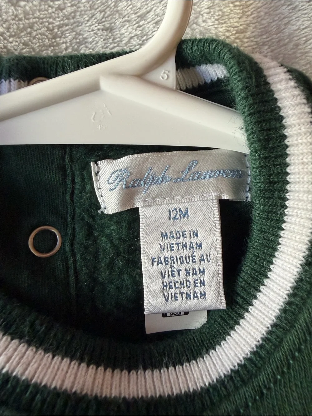 Ralph Lauren Baby Polo Tennis Wimbledon 2-Piece Set |12M| Excellent Condition
